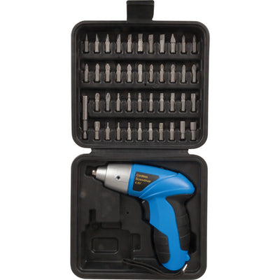 TD2500 - 4.8V CORDLESS SCREWDRIVER SET - 42 BITS