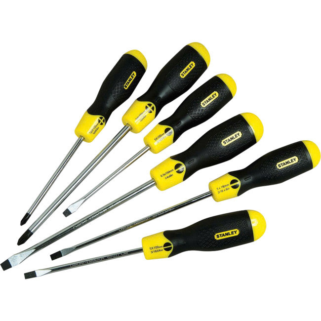 65-242 - CUSHION GRIP SCREWDRIVER SET - STANLEY - STANLEY