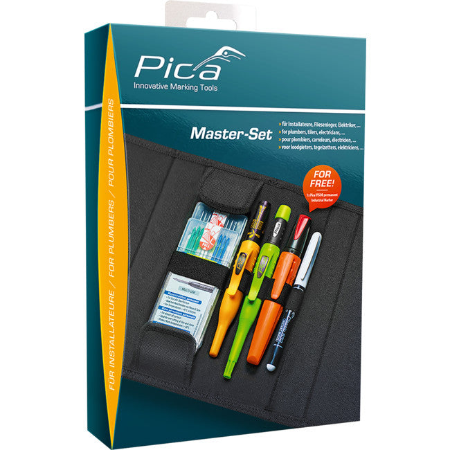 55020 - PICA INSTALLERS MASTER SET - PACKAGED IN ROBUST NYLON WALLET - BONUS 990/40 MARKER - PICA