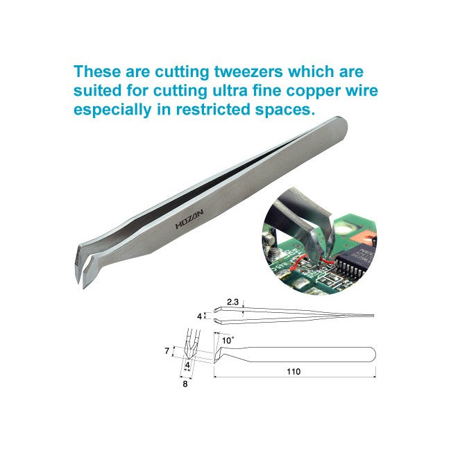 N993 CUTTING TWEEZER HOZAN N-993