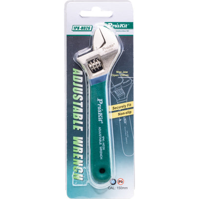 AW6 6" ADJUST WRENCH PROS KIT PROSKIT 1PK-H026