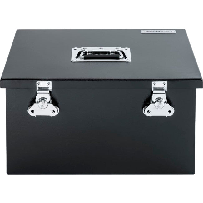 BITSABOX BLACK GALVANISED POWDER COATED HEAVY DUTY TOOL BOX BUILT BOARDS BITSABOX