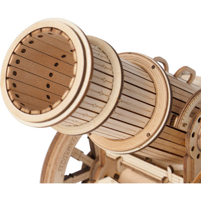 KJ9054 MEDIEVAL CANNON WOODEN CONSTRUCTION KIT 53805414