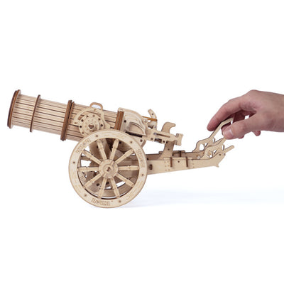 KJ9054 MEDIEVAL CANNON WOODEN CONSTRUCTION KIT 53805414