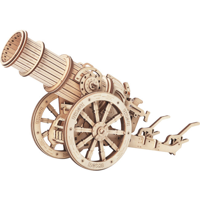 KJ9054 MEDIEVAL CANNON WOODEN CONSTRUCTION KIT 53805414