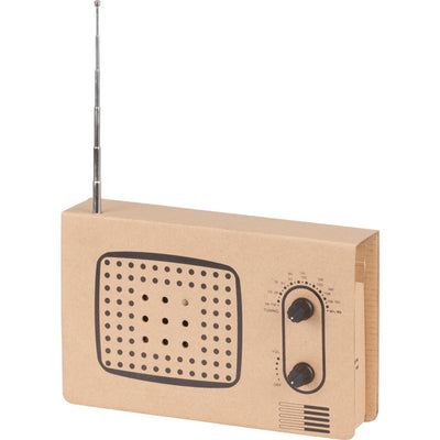 KJ9021 CARDBOARD RADIO CONSTRUCTION KIT 53805422
