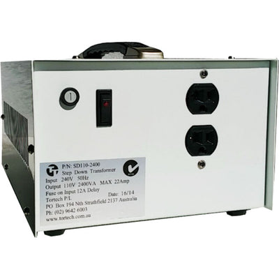 SD110-A2400W 2400W USA  AUTO STEPDOWN *NOT DIELECTRICALLY ISOLATED* TORTECH SD110-2400A