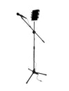 5 in 1 Karaoke Pack - Microphone + Mic Stand + 2 in 1 Tablet/Phone Holder + Clip + Cable Karaoke Combo