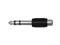 ¼ Stereo 6.5mm TRS Jack to RCA Female Socket Adapter Headphone Audio Connecter
