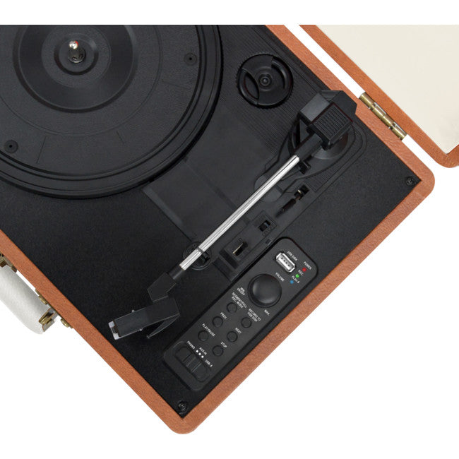 USBTR128 RETRO USB TURNTABLE RECORDER BLUETOOTH MBEAT MB-USBTR128