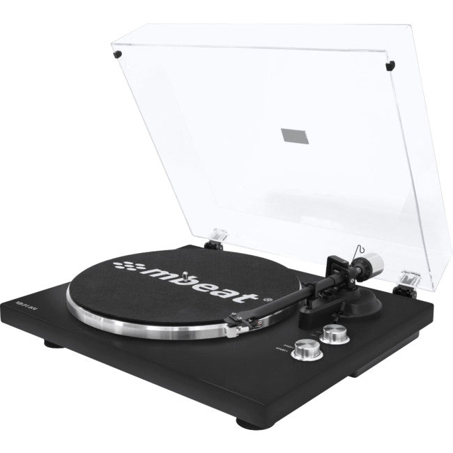 PT18K MBEAT BLUETOOTH TURNTABLE MATTE BLACK MBEAT MB-PT-18K