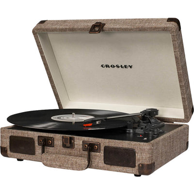 W8005F-HA4 BLUETOOTH PORTABLE TURNTABLE CRUISER HAVANA CROSLEY CRIW8005F-HA4