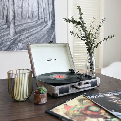 W8005F-HA4 BLUETOOTH PORTABLE TURNTABLE CRUISER HAVANA CROSLEY CRIW8005F-HA4