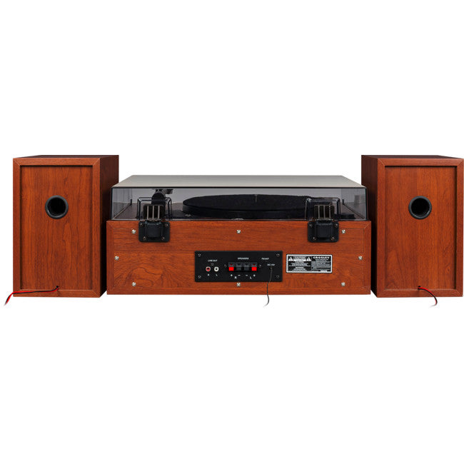CR6038A-WA 1975T ENTERTAINMENT SYSTEM WALNUT AM/FM/CD & BLUETOOTH CROSLEY CR6038A-WA