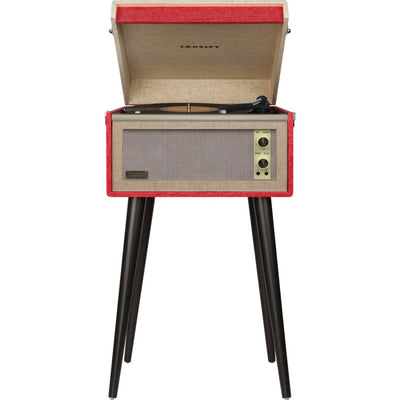 CR6233D-RE4 DANSETTE BERMUDA TURNTABLE RED CROSLEY CR6233D-RE4