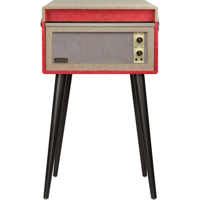 CR6233D-RE4 DANSETTE BERMUDA TURNTABLE RED CROSLEY CR6233D-RE4