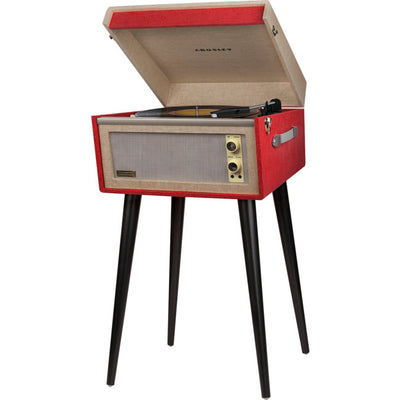 CR6233D-RE4 DANSETTE BERMUDA TURNTABLE RED CROSLEY CR6233D-RE4