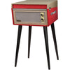CR6233D-RE4 DANSETTE BERMUDA TURNTABLE RED CROSLEY CR6233D-RE4