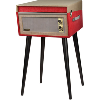 CR6233D-RE4 DANSETTE BERMUDA TURNTABLE RED CROSLEY CR6233D-RE4