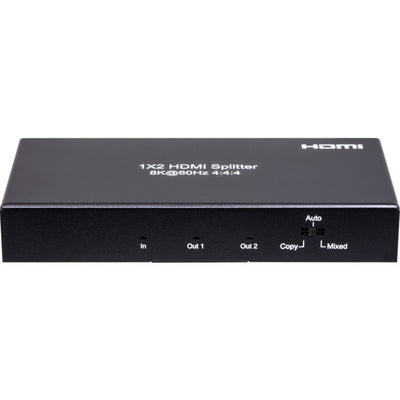 HDMI2SP8K 8K 48GBPS 2 WAY HDMI SPLITTER PRO2 64510016
