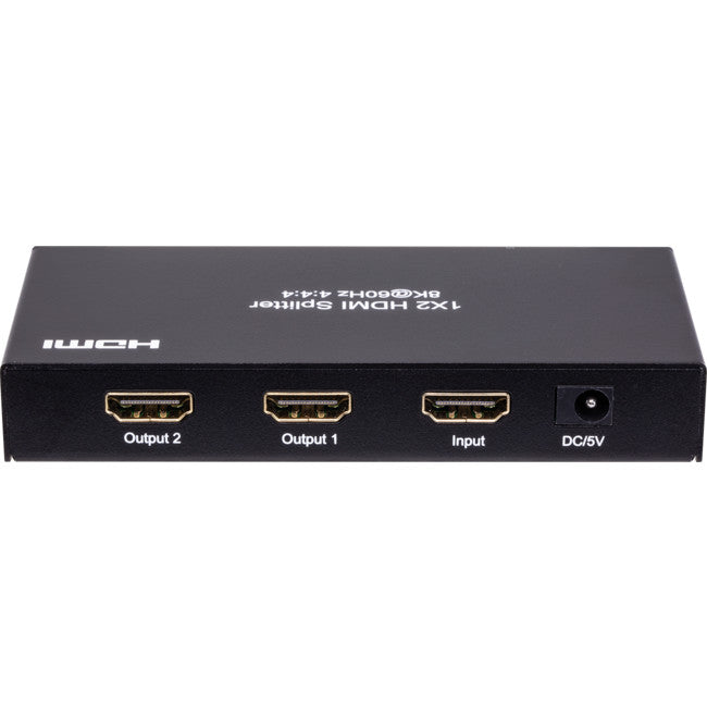 HDMI2SP8K 8K 48GBPS 2 WAY HDMI SPLITTER PRO2 64510016