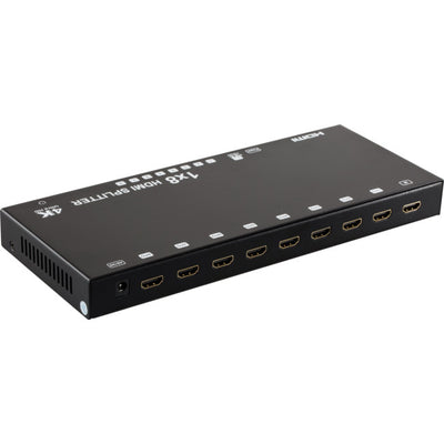 HDMI8SPEDID 8 WAY HDMI SPLITTER WITH EDID 3D 4KX2K 1 IN 8 OUT PRO2 SX-SP148E-HD4K2K