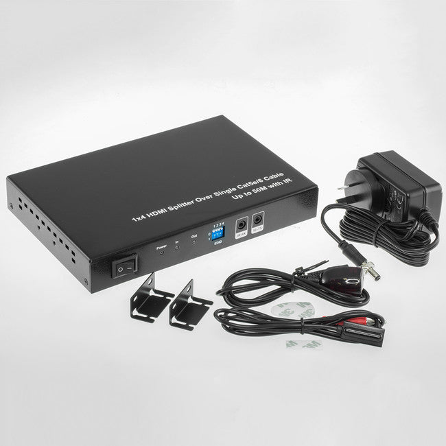 H4SPC5L 4 WAY HDMI OVER CAT5 SPLITTER HDMI LOOP 50M TRANSMITTER ONLY PRO2 SX-SPE104