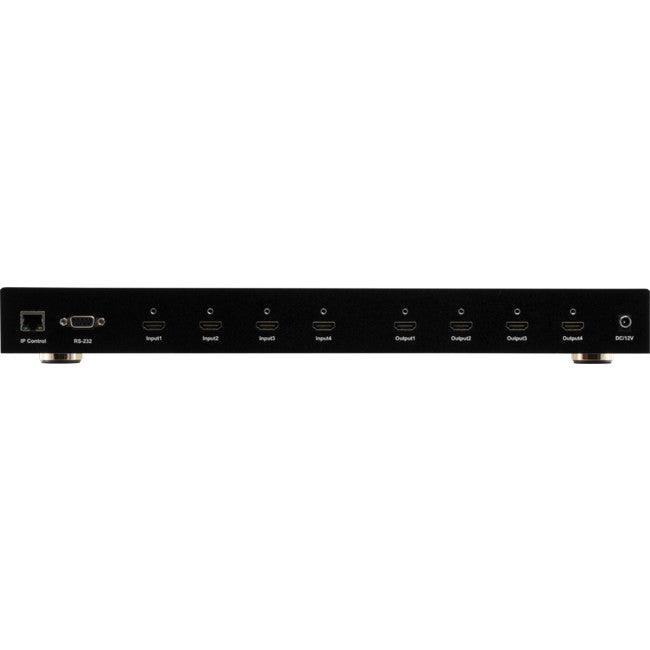 HDMIMX4422 4X4 4-IN 4-OUT HDMI MATRIX 2X2 VIDEO WALL RS232 IP PRO2 SMX44