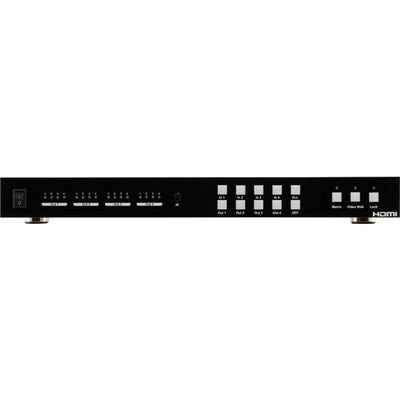 HDMIMX4422 4X4 4-IN 4-OUT HDMI MATRIX 2X2 VIDEO WALL RS232 IP PRO2 SMX44