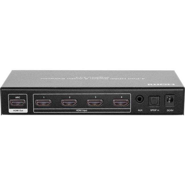 HDMI4S18G 4-WAY 18GBPS HDMI SWITCHER AUDIO EXTRACTION HDMI2.0 HDR PRO2 SW-07