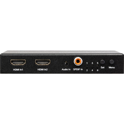 HDMI2SPW HDMI1X2 SPLITTER OR 2X1 SWITCH 18G 4K SPDIF AUDIO EXTRA EMBED PRO2 SX-SW13