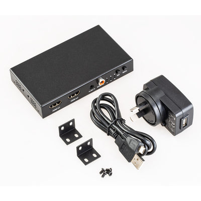 HDMI2SPW HDMI1X2 SPLITTER OR 2X1 SWITCH 18G 4K SPDIF AUDIO EXTRA EMBED PRO2 SX-SW13