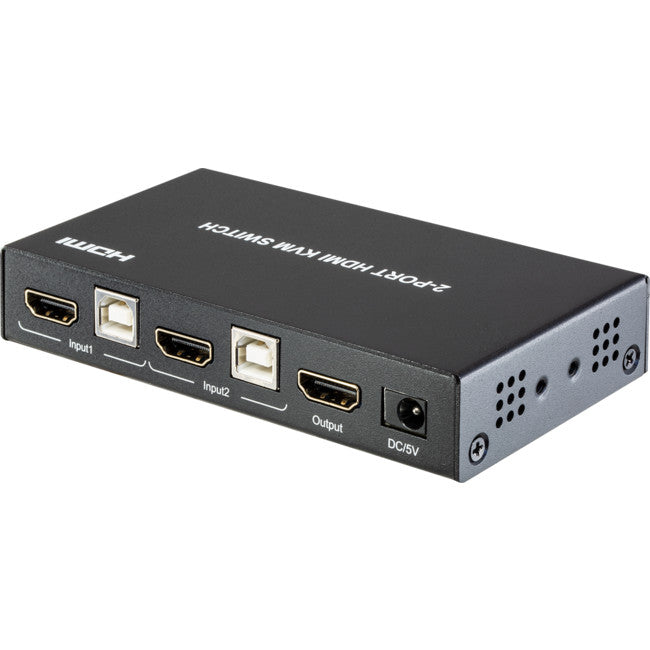 KVM2S 2 PORT 4K HDMI KVM SWITCH 4K 30HZ ACTIVE PRO2 KVM201