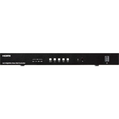 VWC22V2 4K 2X2 VIDEO WALL CONTROLLER 4 MIXED INPUT AUDIO EXTRACTION PRO2 VW02B
