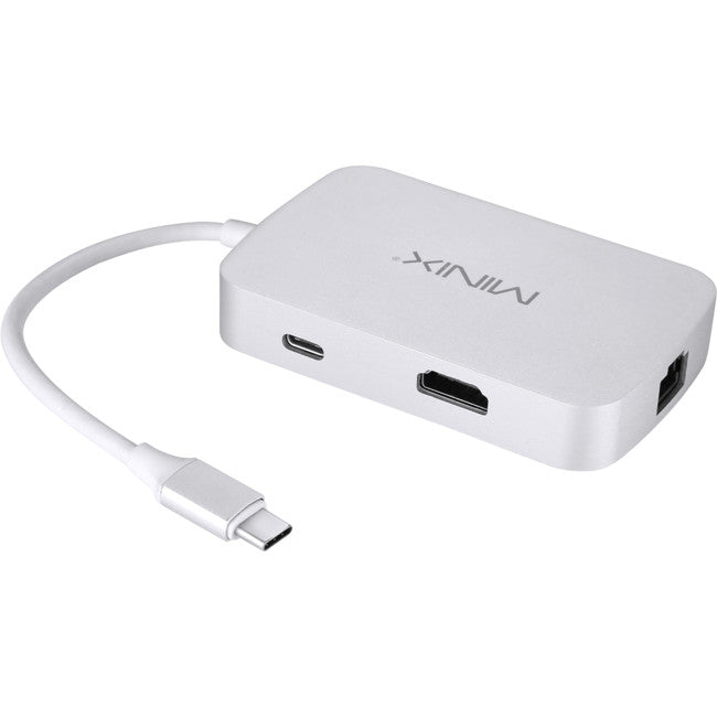 NEOCS SILVER USB-C MULTI PORT - HDMI UPTO 4K  -  MINIX MINIX MNEOCH SILVER