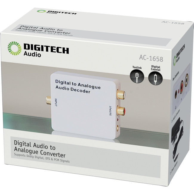 AC1658 AUDIO DECODER DIGITAL TO ANALOGUE AC1658