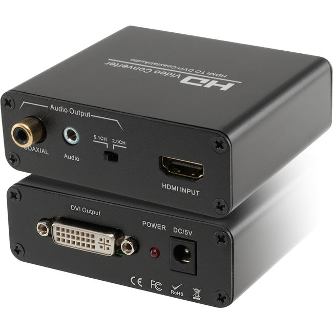 HD02ECO HDMI TO DVI+AUDIO CONVERTER STEREO PCM PRO2 HDV-339