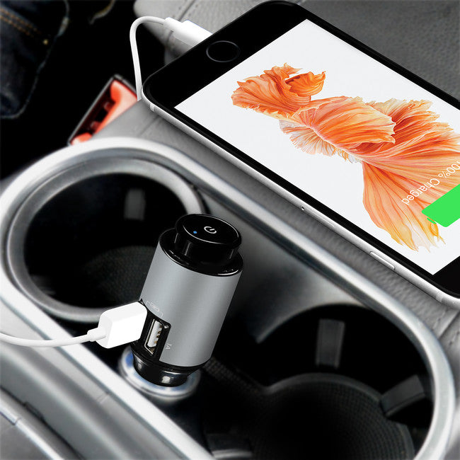 MBT380 - CAR KIT WITH MINI EARPHONE - BLUETOOTH USB CAR CHARGER - MBEAT