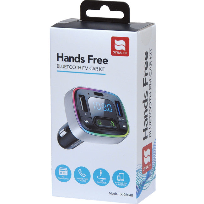 X0604B HANDS FREE BLUETOOTH CAR KIT DYNALINK X0604B