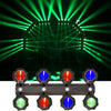 CR Lite 8 Heads LED Multi Color Beam RGBW LED Wash Effect DJ Disco Light