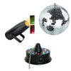 CR Lite 8 inch Mirror Ball Motor Pinspot Set for Home Party
