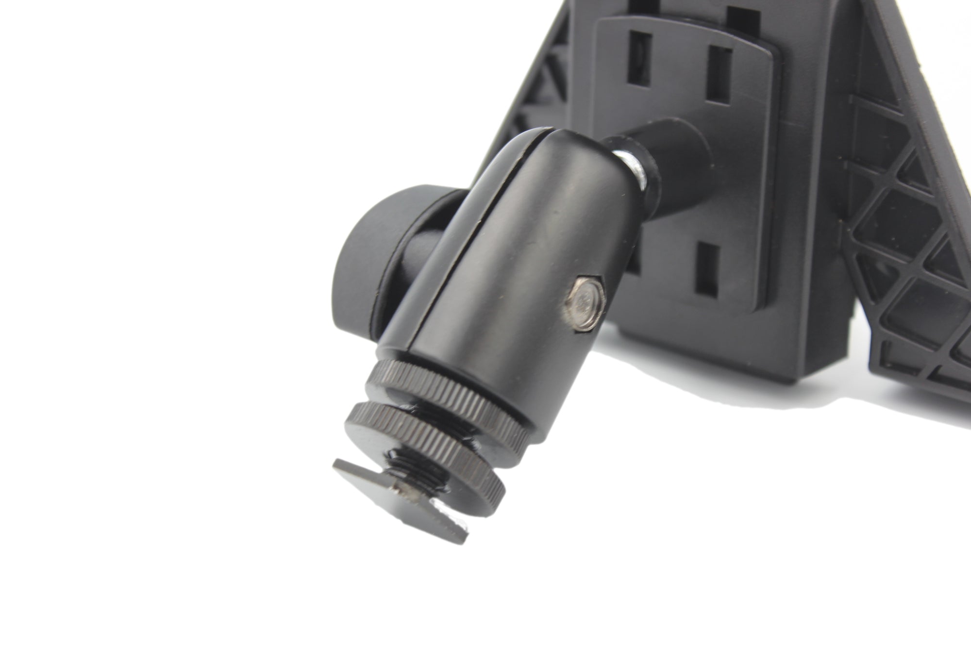 2 in1 Tablet Phone Monitor to DSLR Camera Hot Shoe Mount Clamp Holder 360° Apple or Android