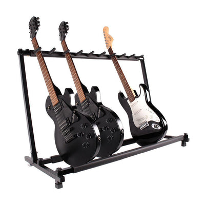 9 Guitar Stand Display Rack Holder Band Stage for Bass Acoustic Electric Guitars