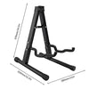 Compact Guitar Stand A Frame Full Flat Folding Space Saver Electric Acoustic