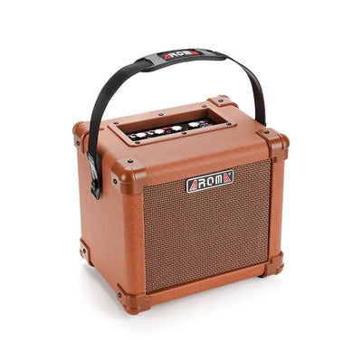 Portable Mini 10W Guitar AMP Acoustic Amplifier Battery or AC Mains Powered Aroma AG-10A