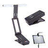 Aroma AL-1 LED Clip On Sheet Music Stand Light Rechargeable Foldable Book Reading Lamp