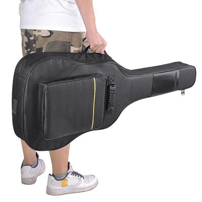 41" Acoustic Guitar Bag Soft Case Padded Double Strap Back Pack
