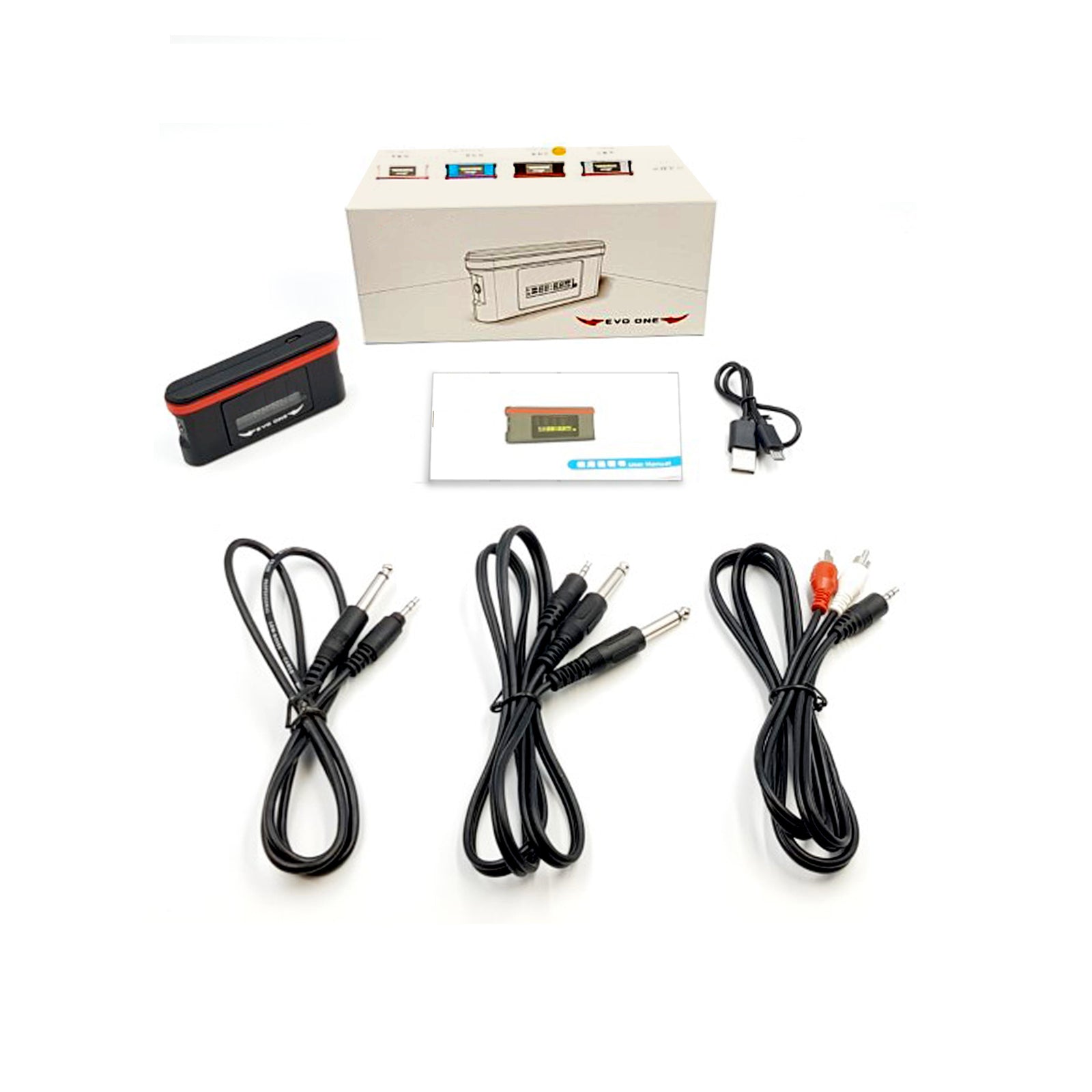 2 in 1 Bluetooth 5.0 Receiver + USB Mp3 Player + Cables Headphones Amp Upgrade