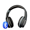 Bluetooth Stereo Headphones Foldable/Adjustable/Wireless w Controls Black Sansai FREE POSTAGE