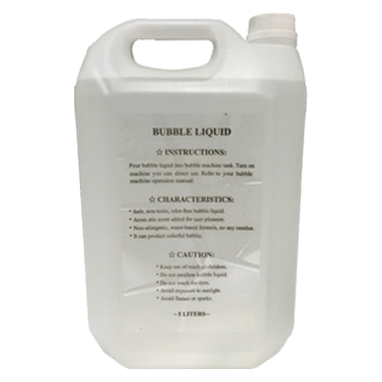 DL 5 Litre HEAVY DUTY MIST Bubble Machine Liquid Fluid Solution